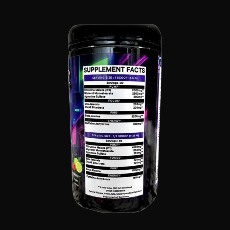 Project M MINDBENDER V5 High-Stim Pre-Workout – Energy, Focus & Pump Support