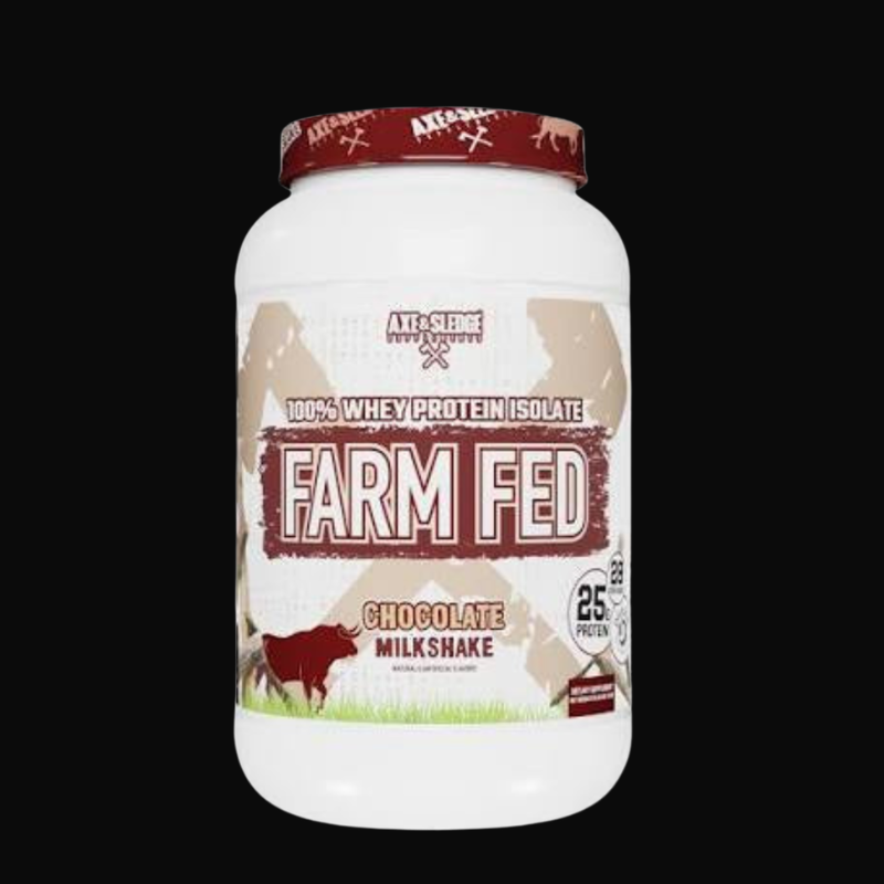Axe & Sledge Farm Fed Whey Isolate Protein Powder