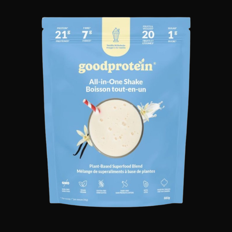 GoodProtein Plant-Based Superfood Protein Powder – 21g Protein + 7g Fiber