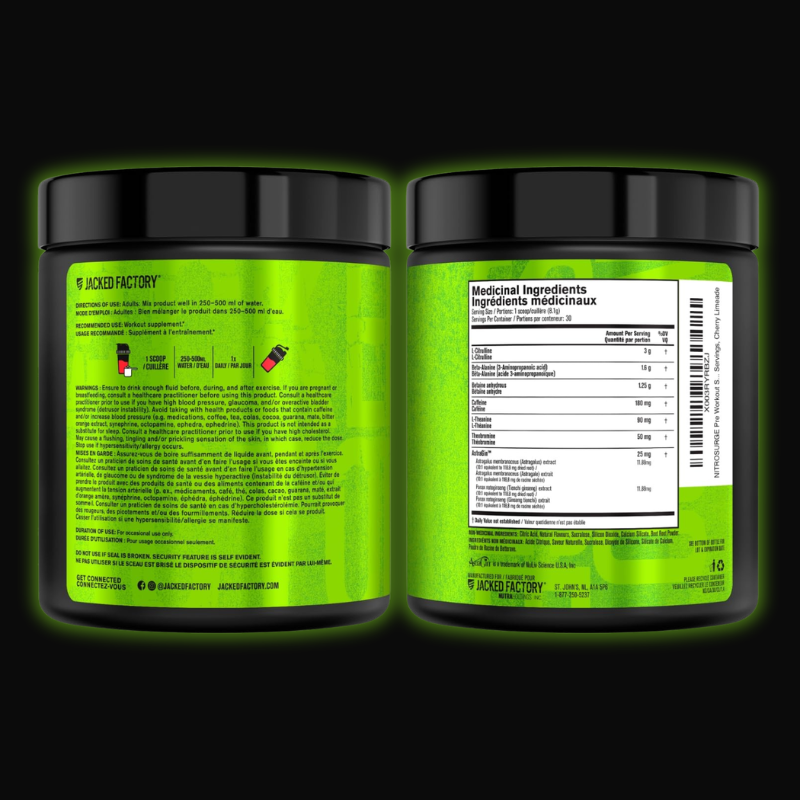NITROSURGE Pre-Workout – Energy, Focus & Nitric Oxide Pump | Cherry Limeade