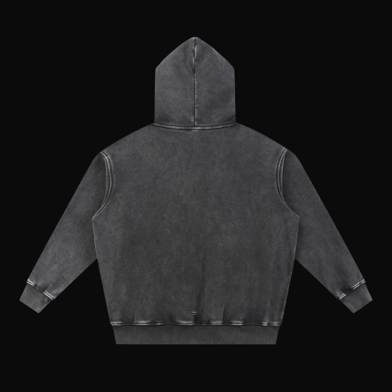 CINDR Snow Wash Oversized Hoodie