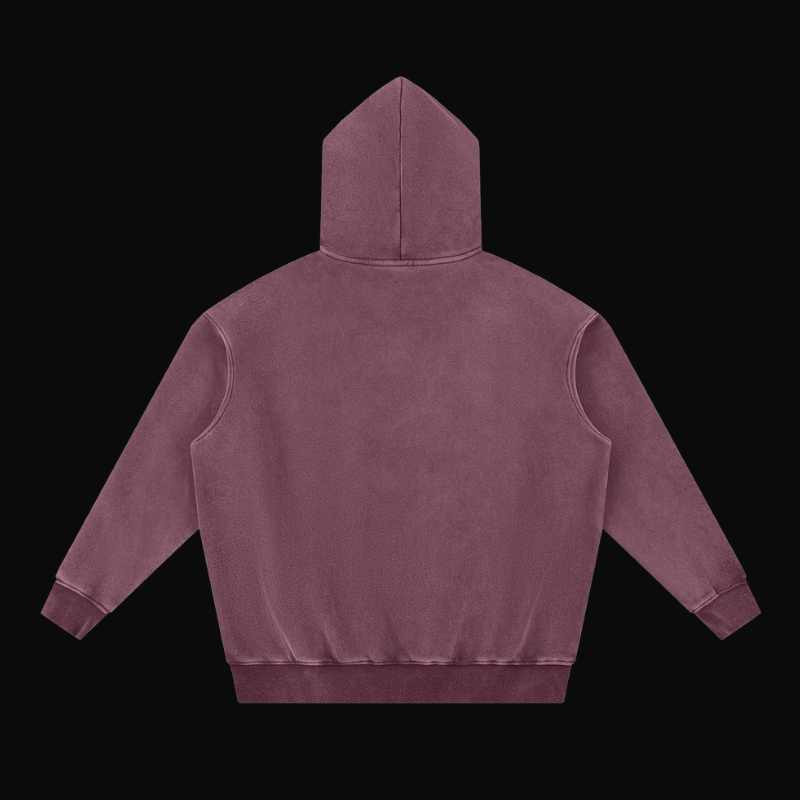 CINDR Snow Wash Oversized Hoodie