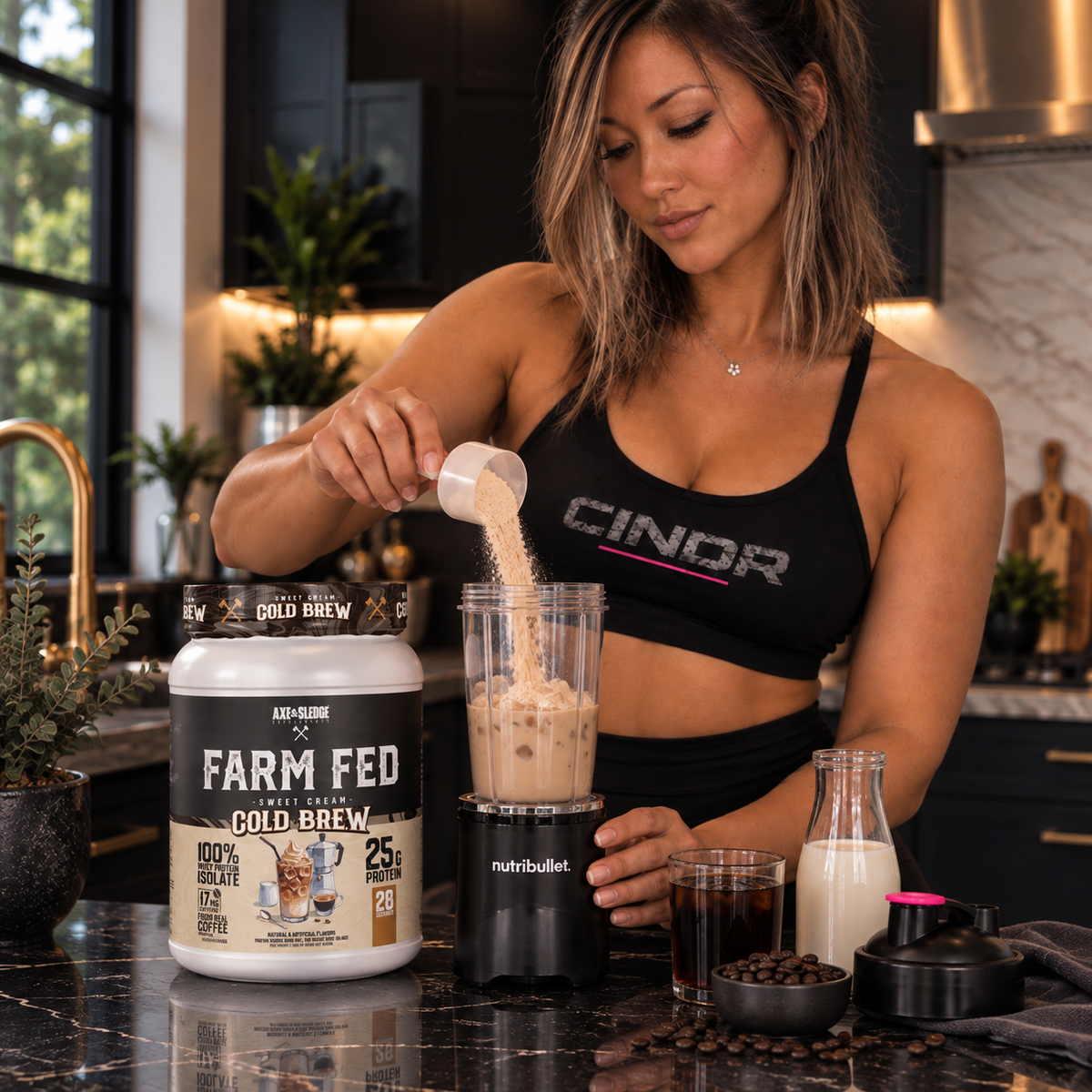 Axe & Sledge Farm Fed Whey Isolate Protein Powder